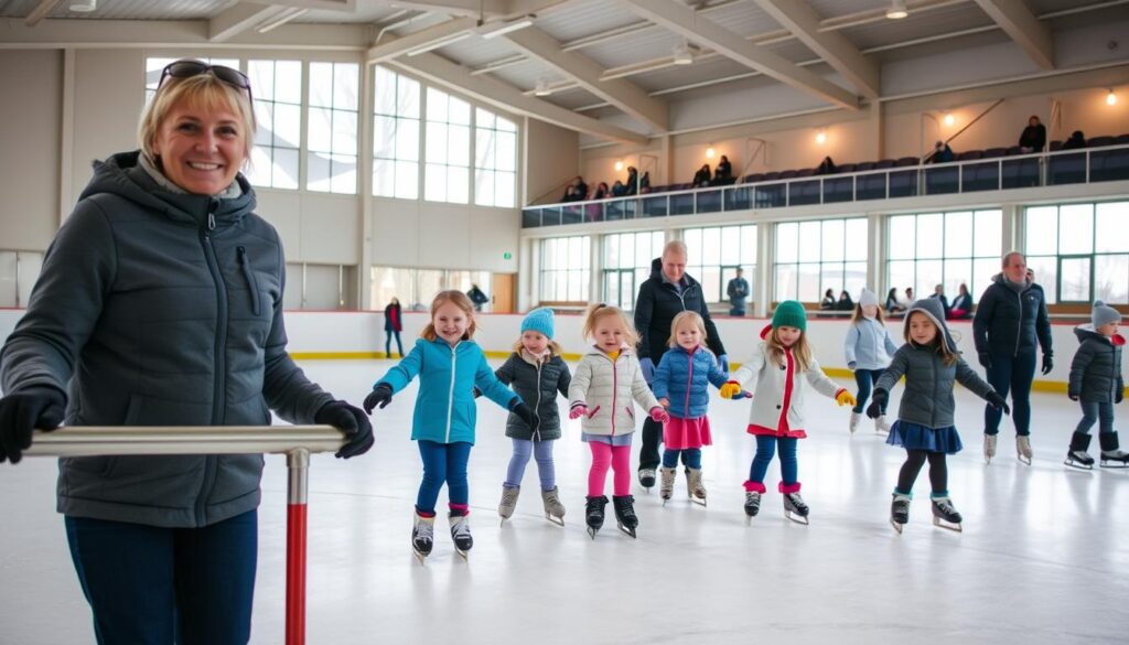 Children's Ice Skating Program Selection