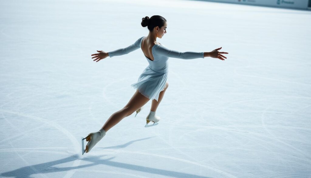 Ice Skating Body Positioning Technique