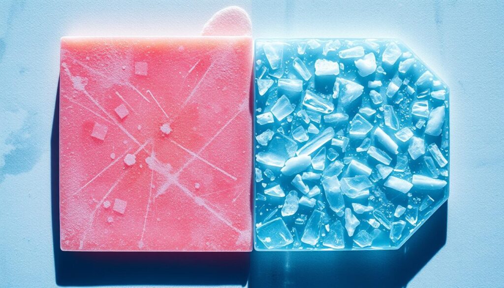 Synthetic Ice Surface Comparison
