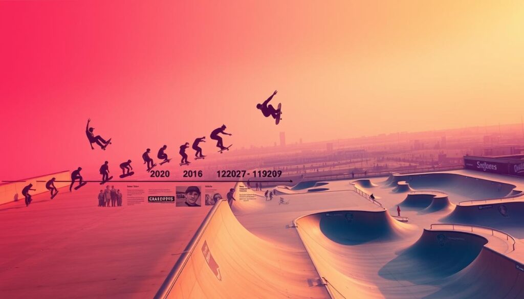 Vert Skating History Timeline