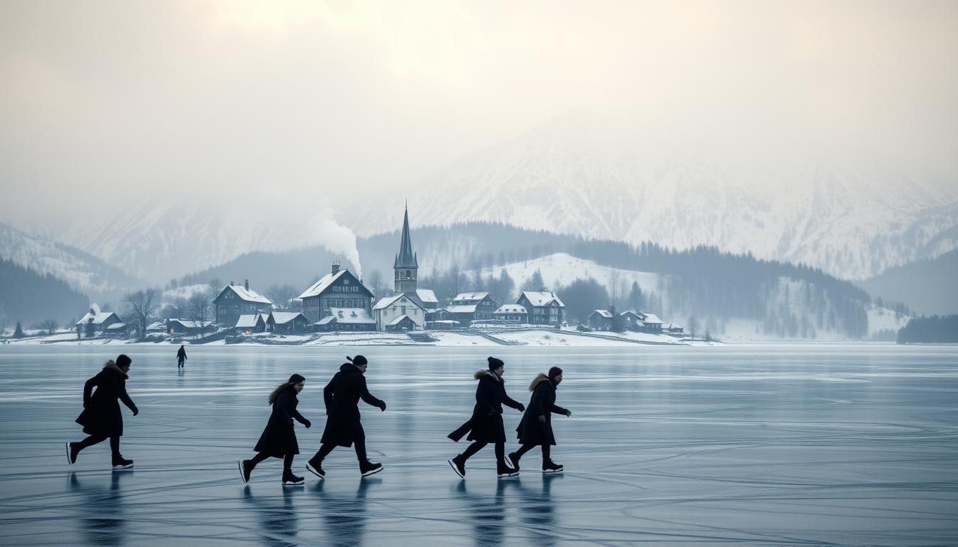 who invented ice skating