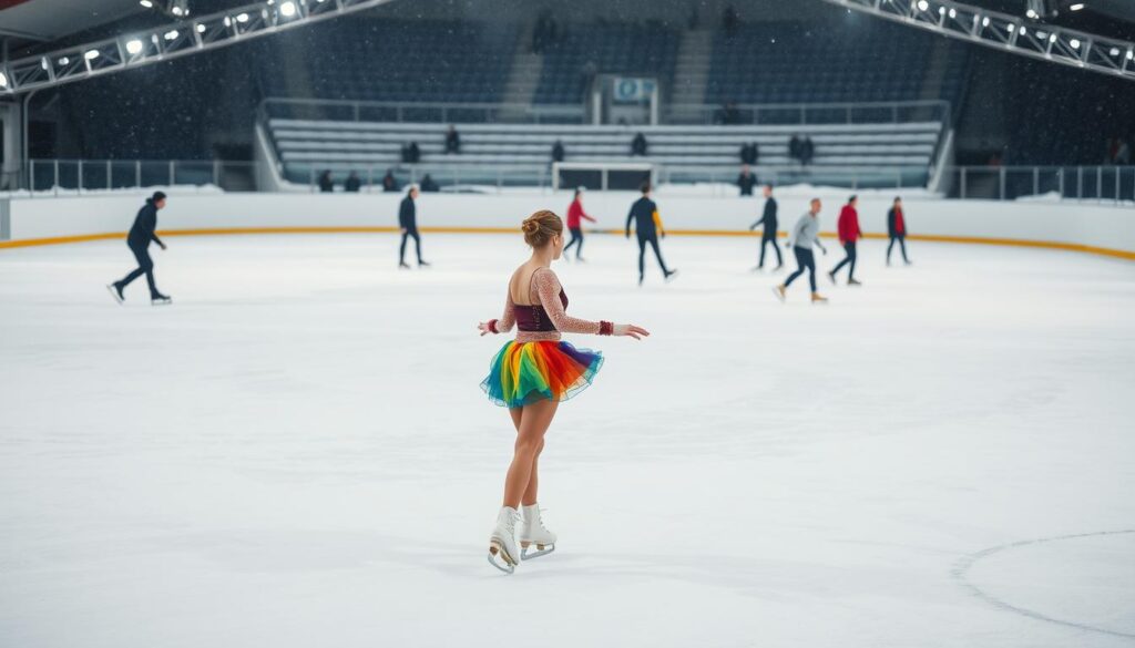 Emergency Ice Skating Stop Techniques