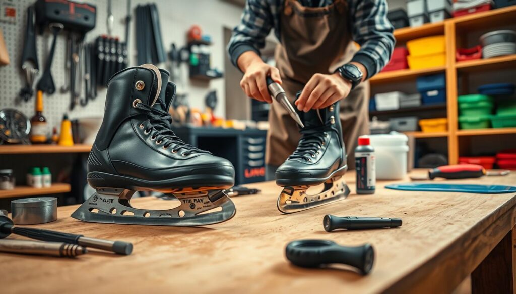 Glice Skating Equipment Maintenance