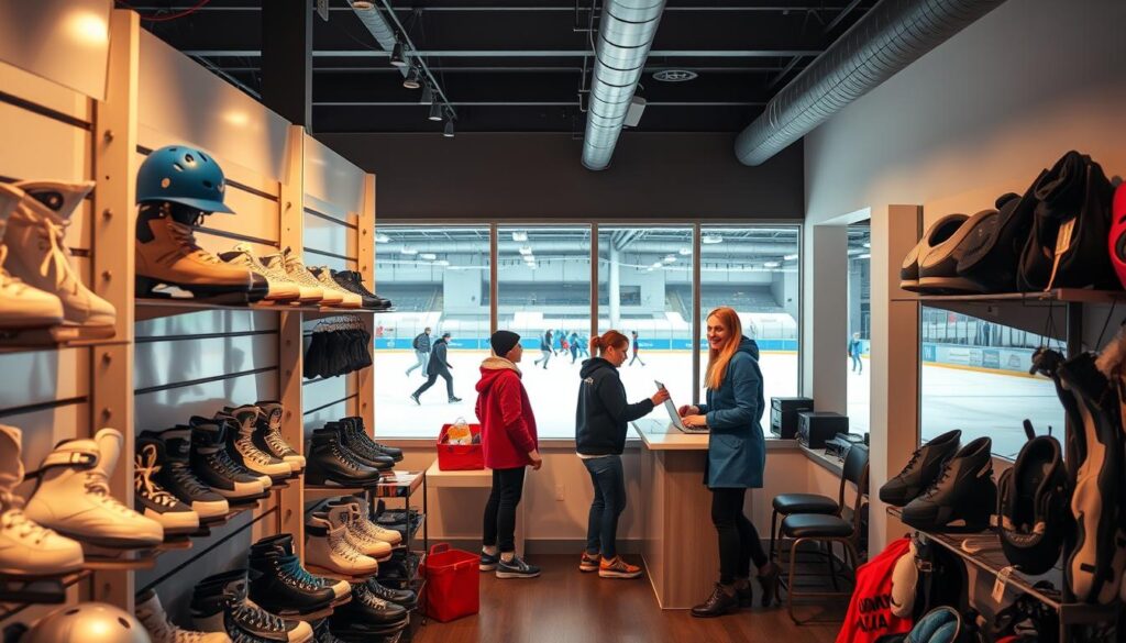 Ice Skating Equipment Rental