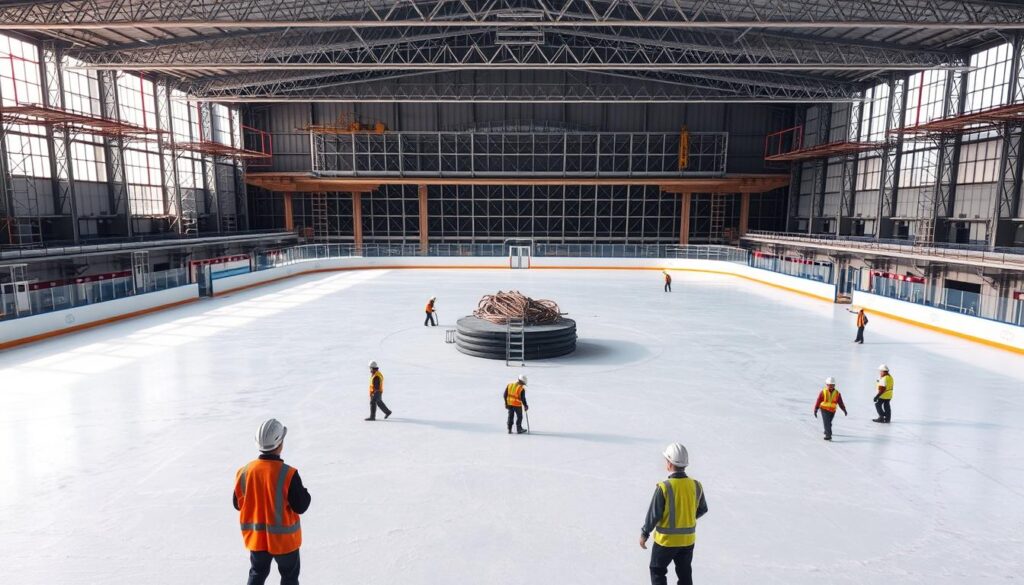 Ice Skating Facility Construction Planning