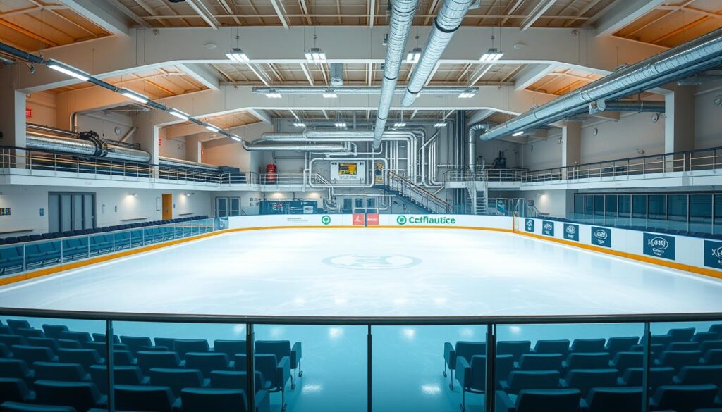 Ice Skating Facility Temperature Control