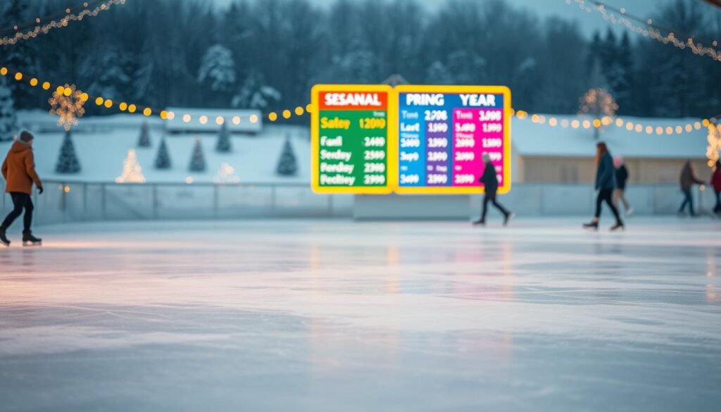 Ice Skating Seasonal Pricing