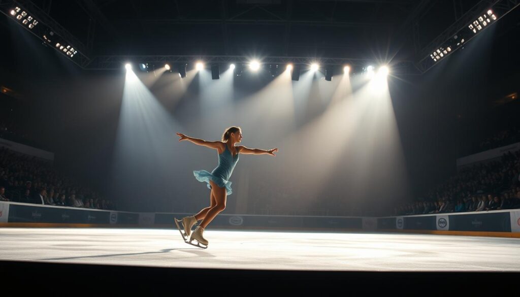 Ice Skating Turns Demonstration