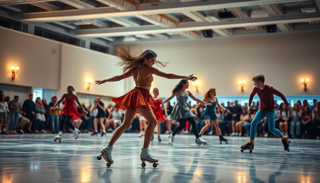 Jam Skating Competition Performance
