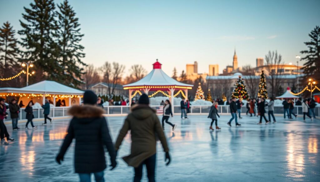 Outdoor Ice Skating Venues
