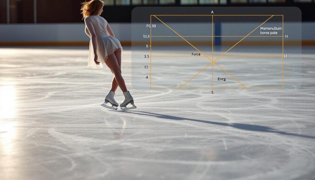 Physics of Ice Skating Braking Techniques