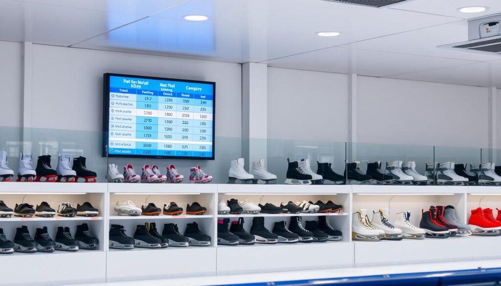 Skate Rental Fees Comparison