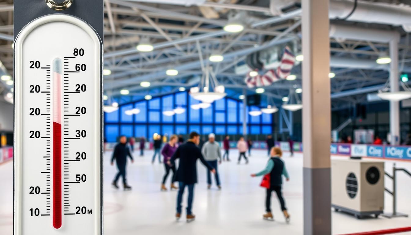 are ice skating rinks cold