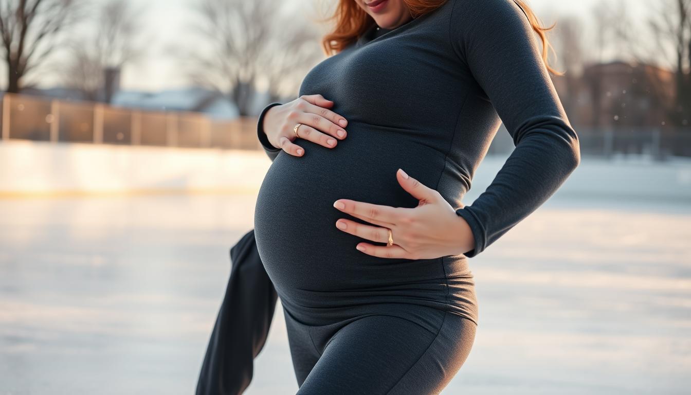 can you go ice skating while pregnant