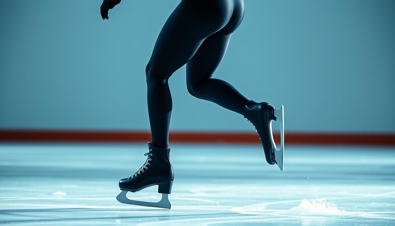 what muscles does ice skating work
